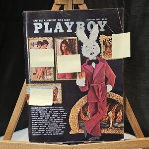 Vintage Playboy Magazine January 1971